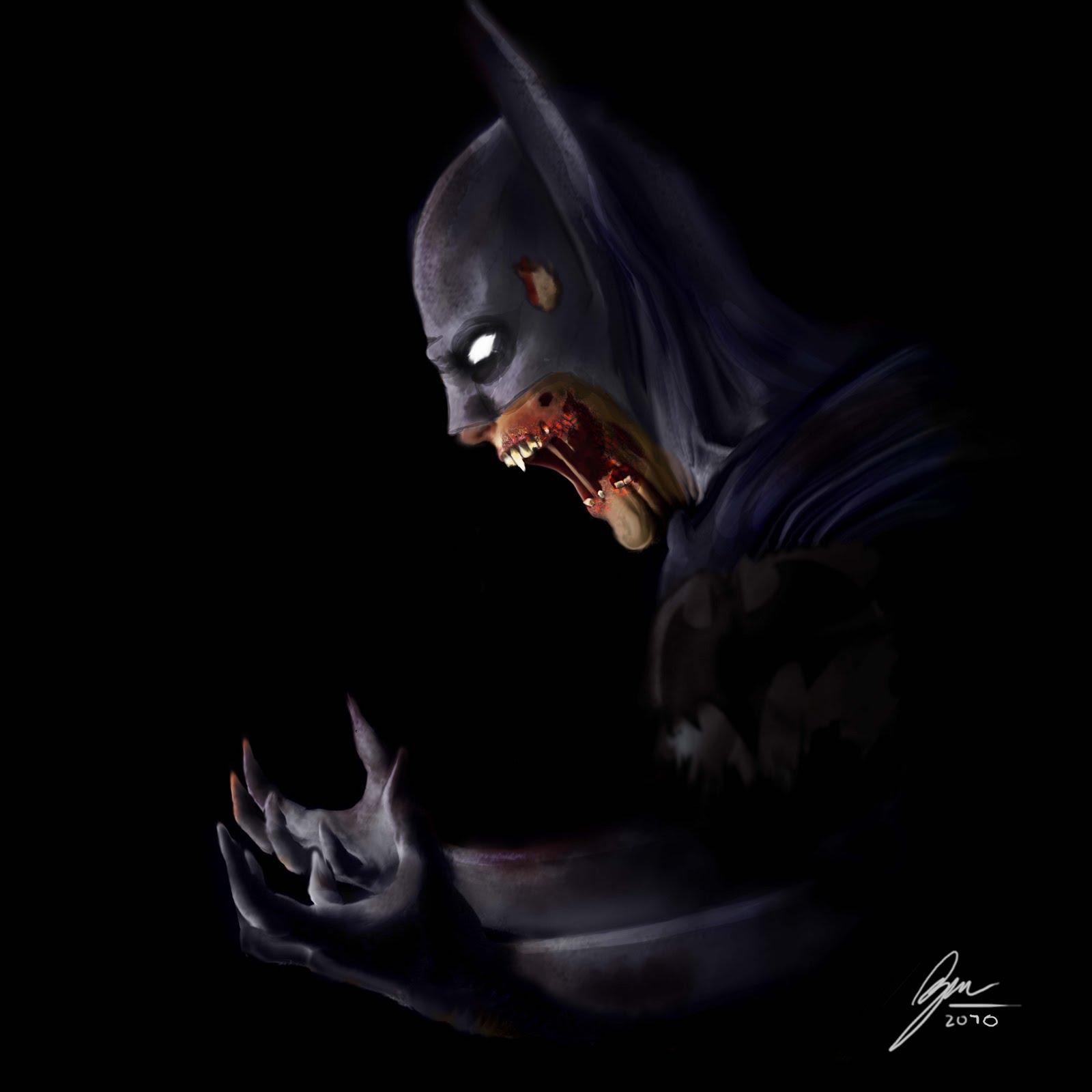 GodRakso Batman Zombie