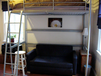 Twin Sofa Beds on Uhuru Furniture   Collectibles  Sold   Ikea Tromso Loft Bed    75