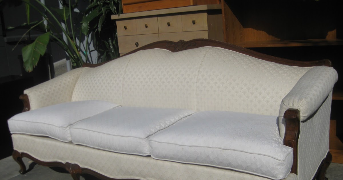 UHURU FURNITURE & COLLECTIBLES SOLD French Provincial Style Sofa 75