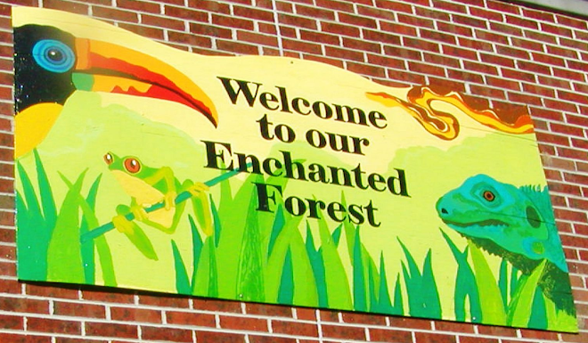 Our mural project (exterior sign)