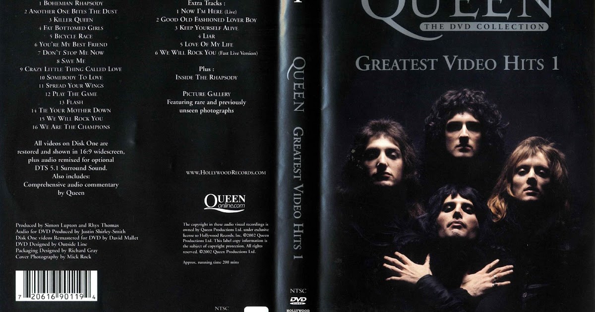 MUSICA EN DVD QUEEN greatest hits 1