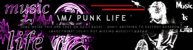 \m/ Punk Life \m/