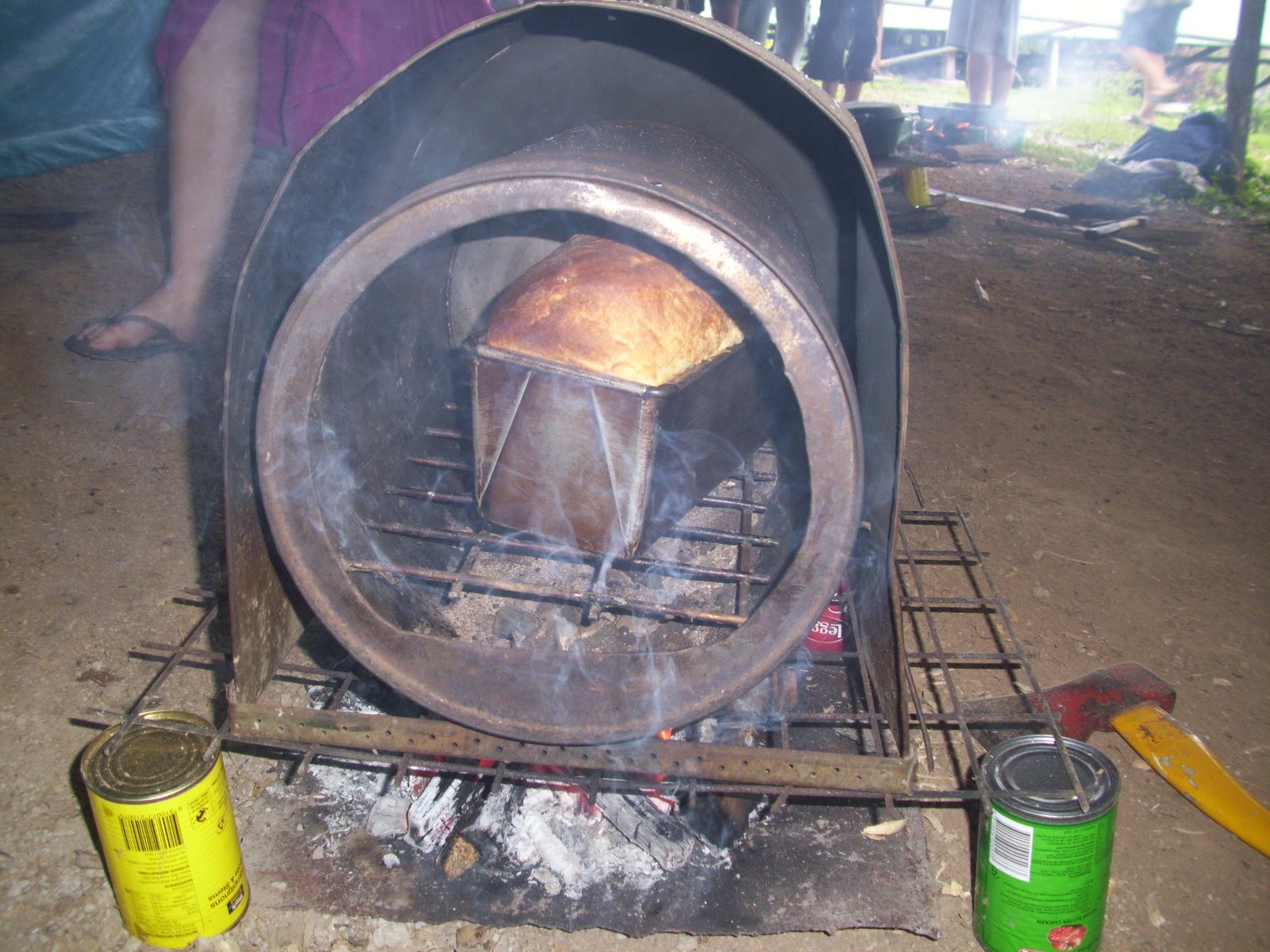 The Croslands Are Crazy drum oven