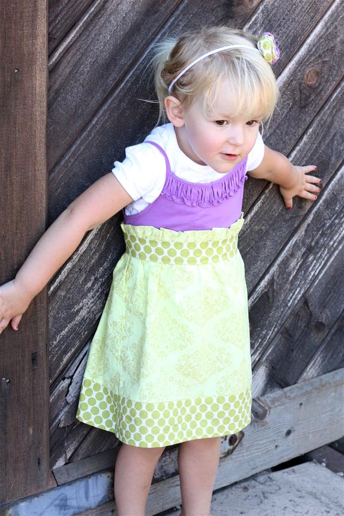 our daily obsessions Sewing Obsession Tank top Toddler Dress