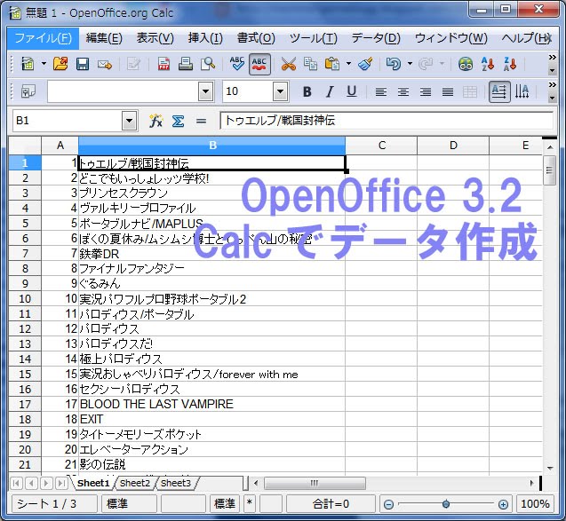 もりもりゲームブログ ついに 64bit版 Sql Server 08 Expressにおいて Excel ワークシートを直接テーブルとして読み込む事が出来るようになりましたぁ