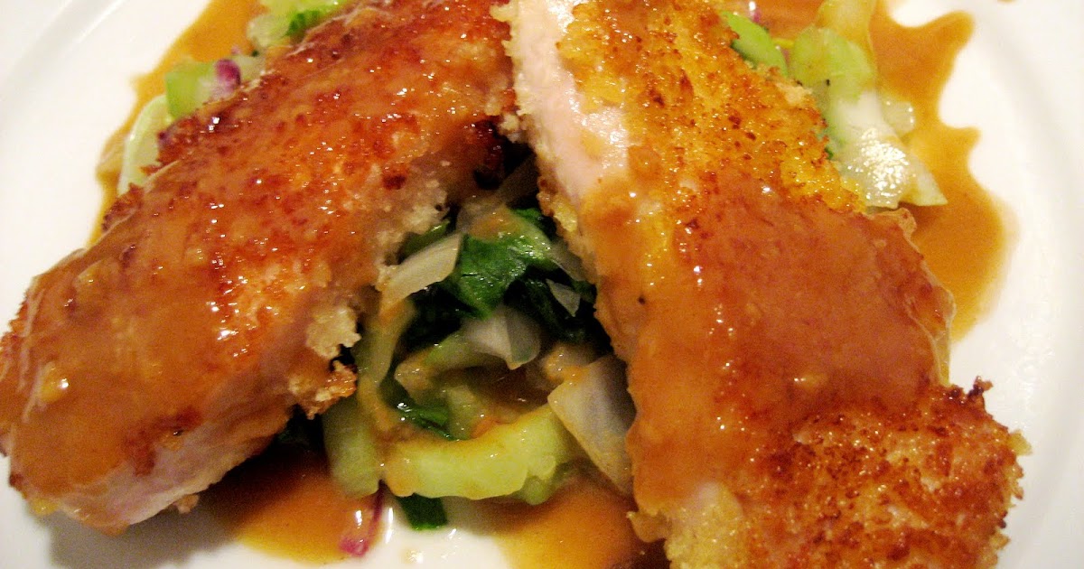 Jolene Eats Here Charlie Trotter's Panko And Ginger Crusted Chicken