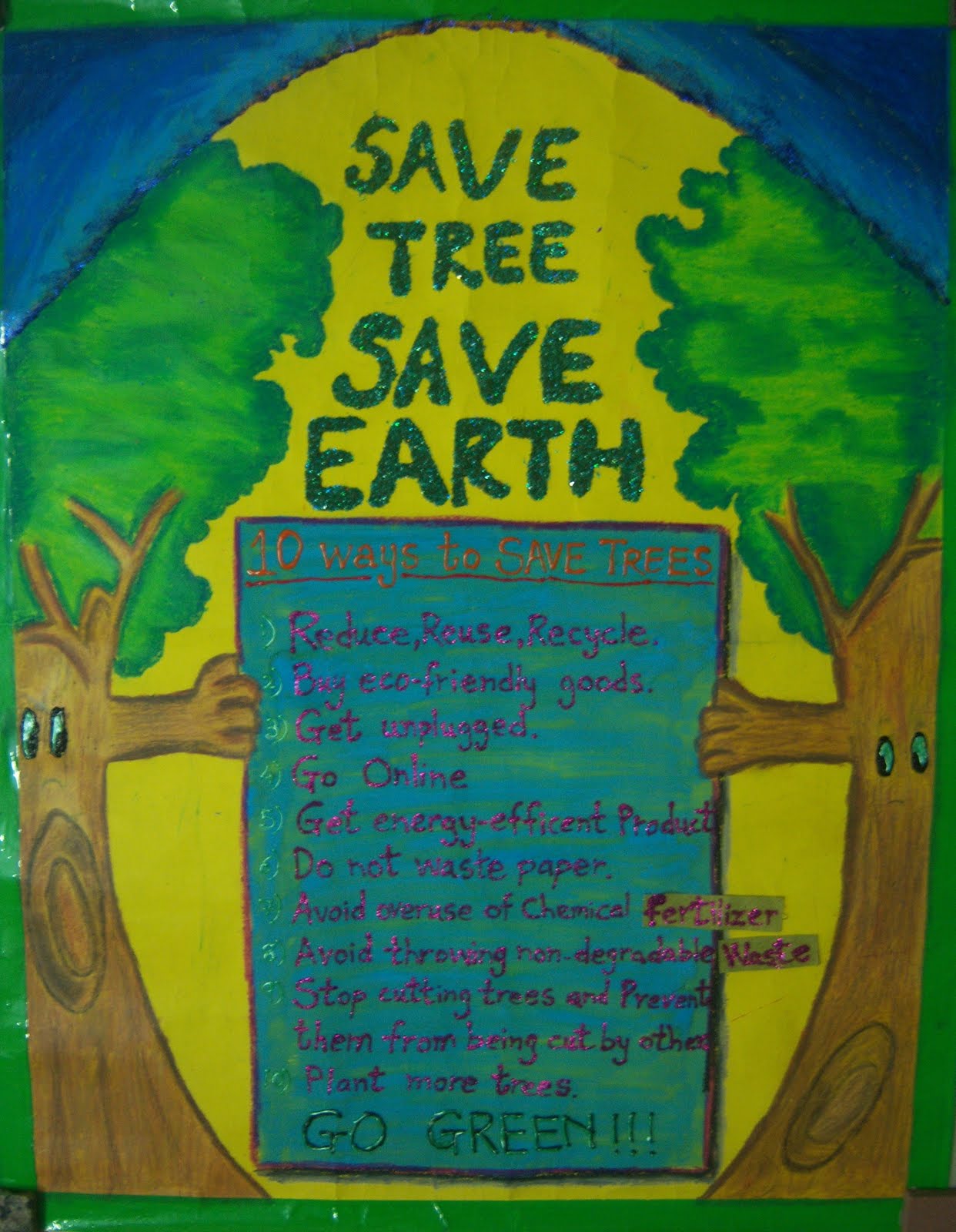 save earth rangoli