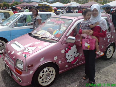 Hello Kitty Cars