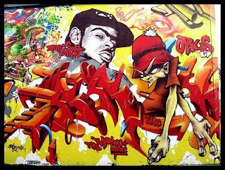 Hip hop graffiti alphabet