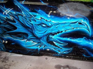 dragon graffiti