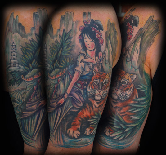 megan fox tattoos marilyn monroe 15 geisha tattoo Arm Japanese Geisha