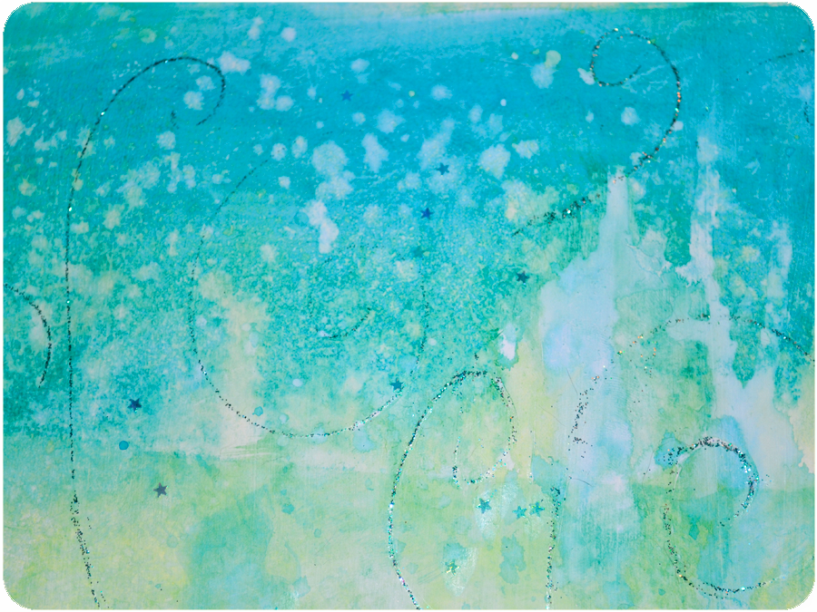 Kell Belle Studio Painting Acrylic Ocean Backgrounds
