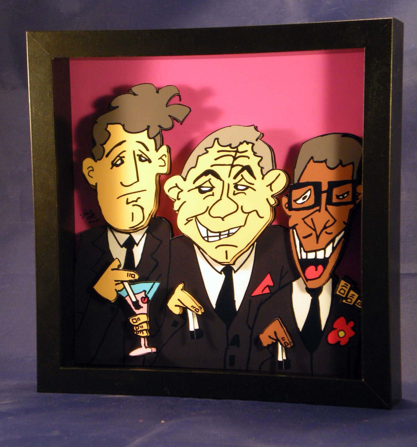 PosicArt New Framed 3D Pop Art