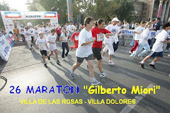 26º MARATON VILLA DE LAS ROSAS-VILLA DOLORES "Gilberto Miori"