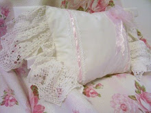 White Lace Pillow