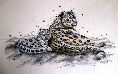 Endangered Animals Sketches