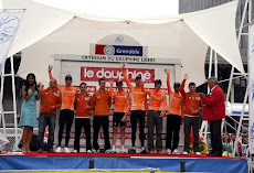 L'équipe Euskaltel Euskadi vainqueur du classement par équipe en 2008