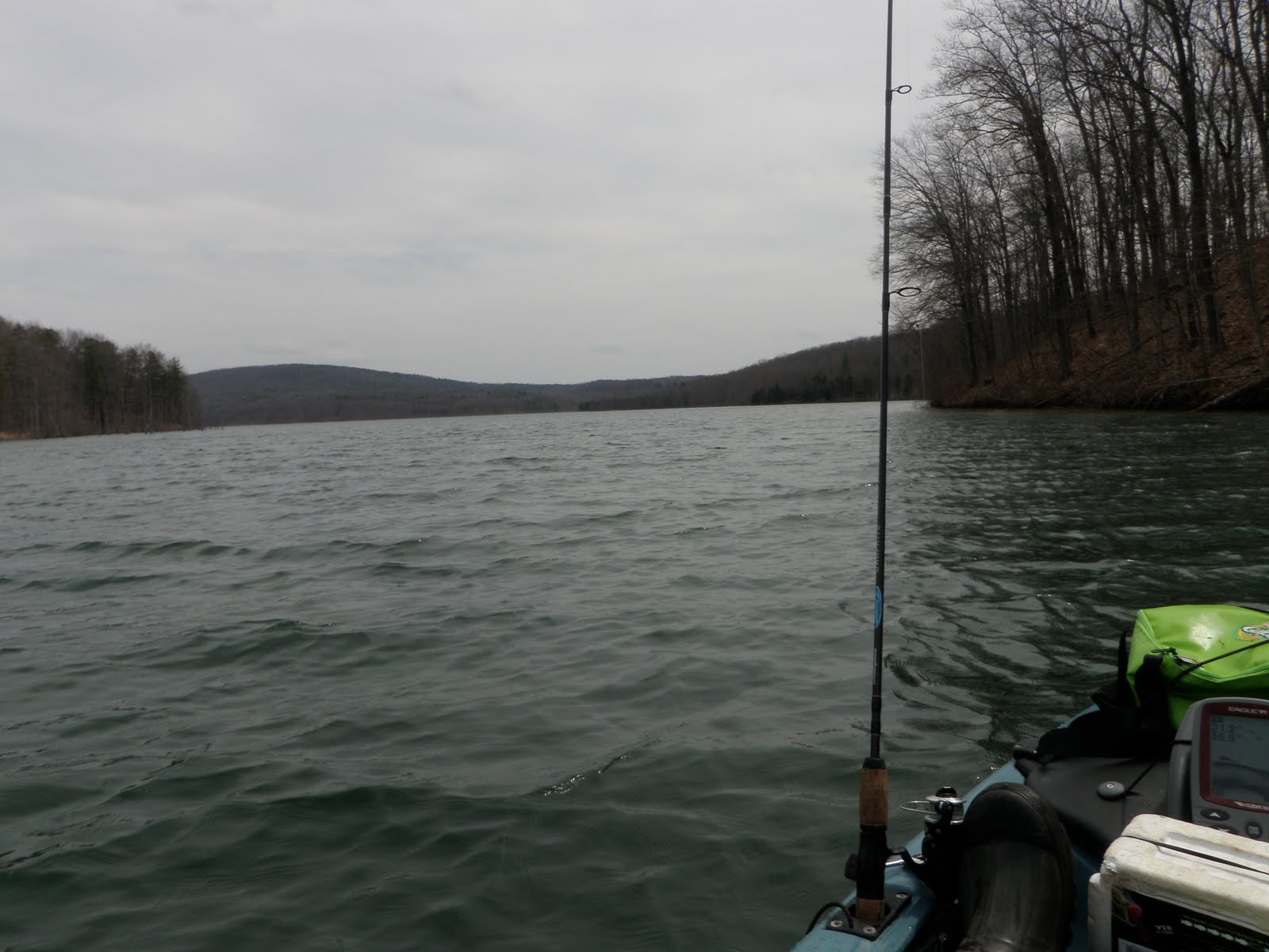 Fish Missouri Council Bluff Lake, Iron County, MO. April 2nd 2010