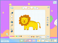 Shidonni is a free drawing game that your child can draw an animal