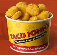 Free Taco Johns Potato Oles