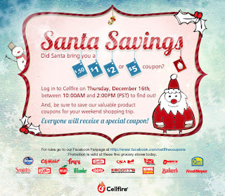 Krogers Santa Savings Campaign