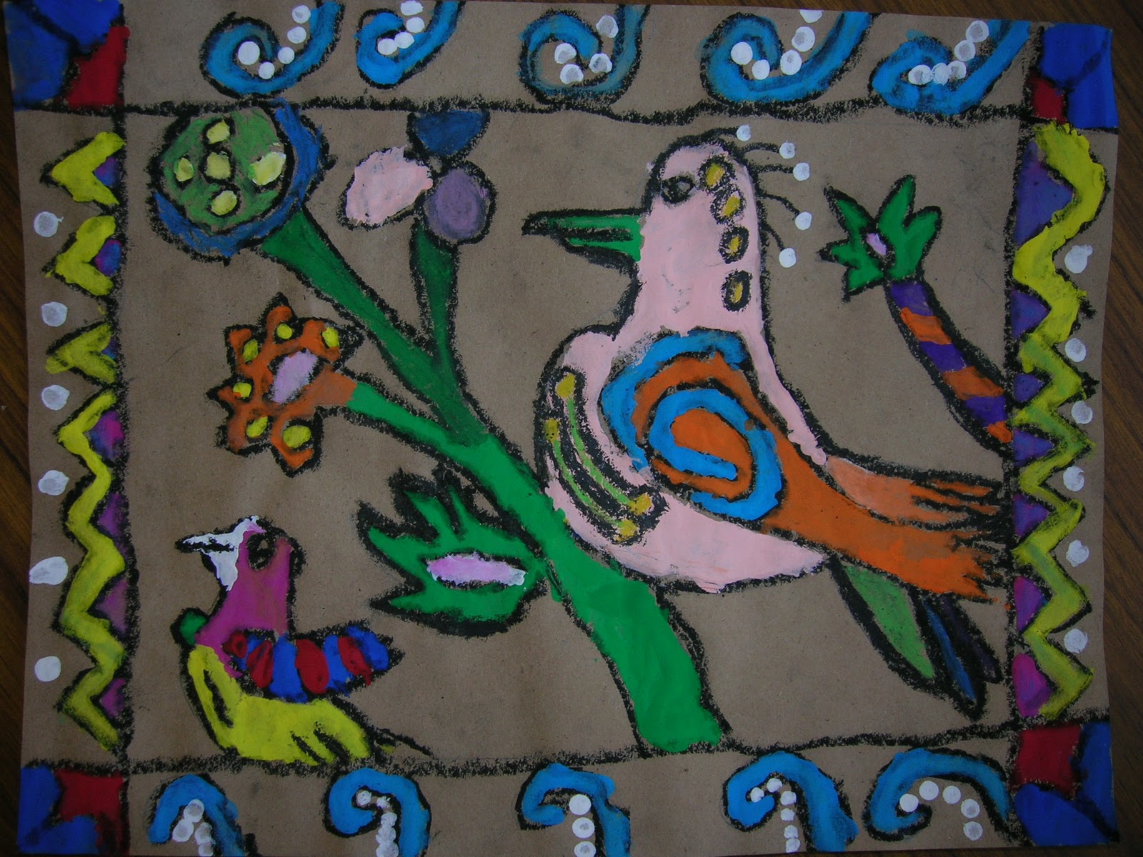 The Elementary Art Room Mexican Bark Paintings