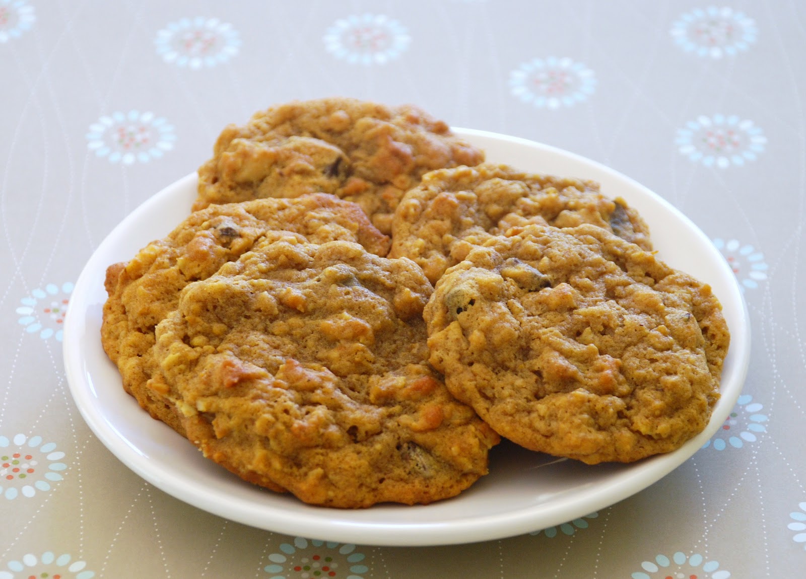 Everyday Insanity... Pumpkin Oatmeal Cookies