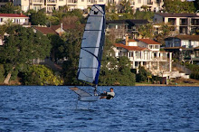 on the lake