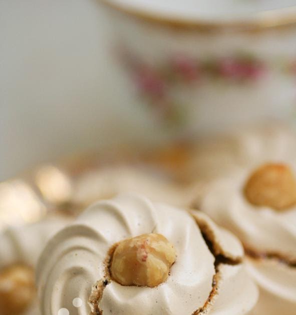 dailydelicious Bitter sweet meringues Hazelnut Coffee Meringues, what