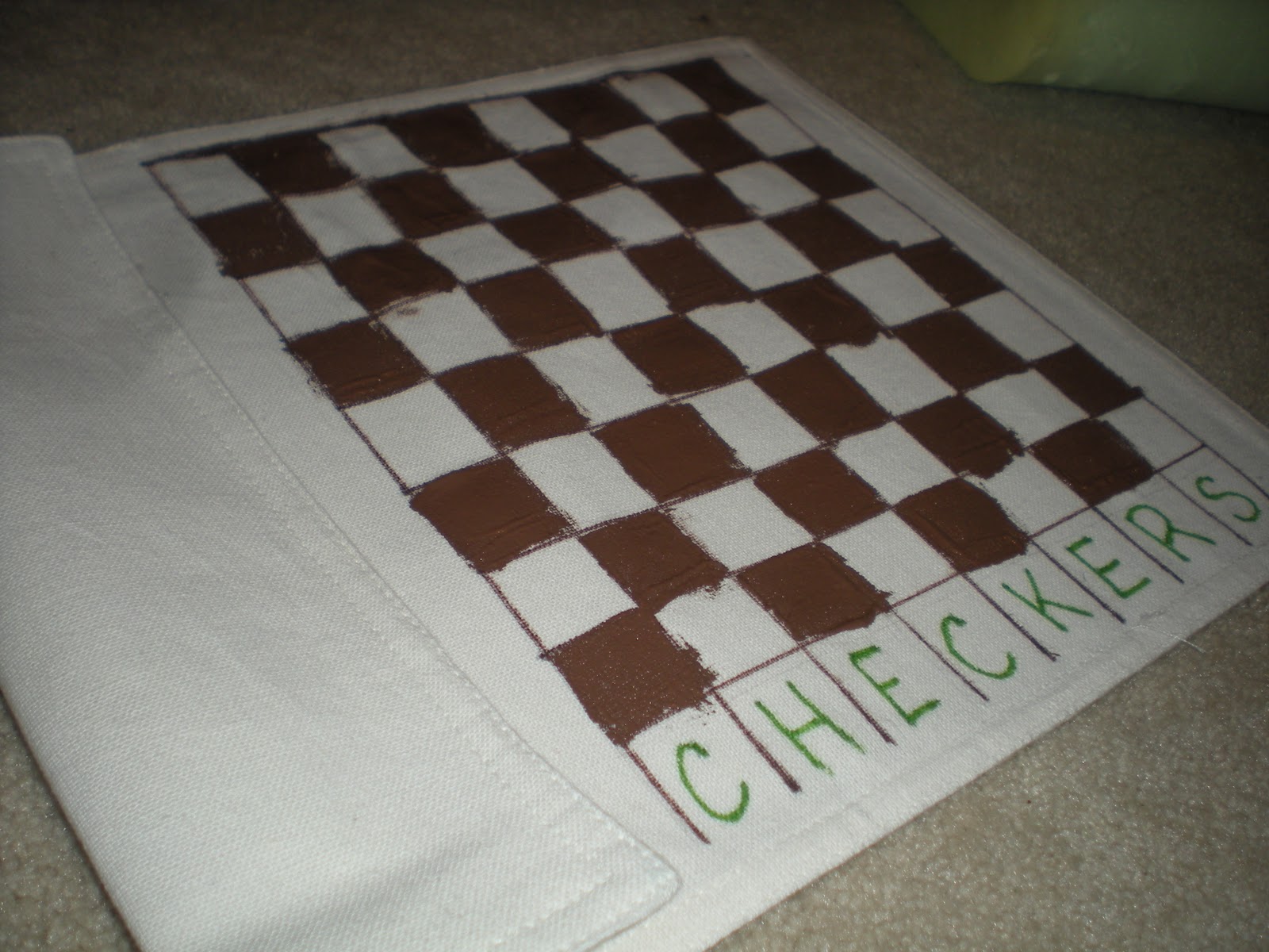 Thrifty 31 Blog Portable Placemat Game