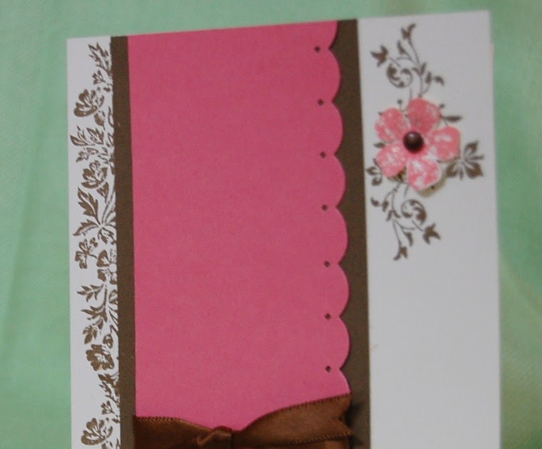 Joyfully Made Designs Vintage Coral Mother's Day Card