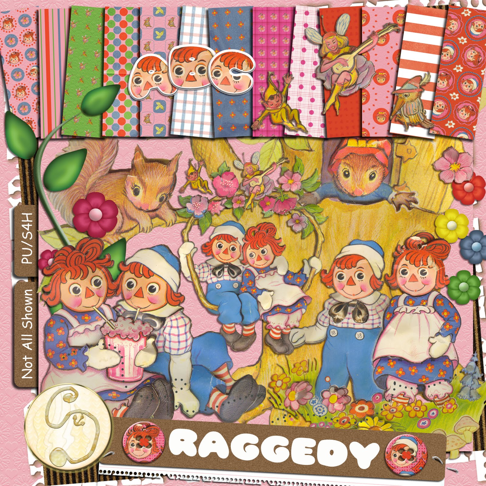 Steadfast and Immovable NEW! Raggedy Ann and Andy Kits
