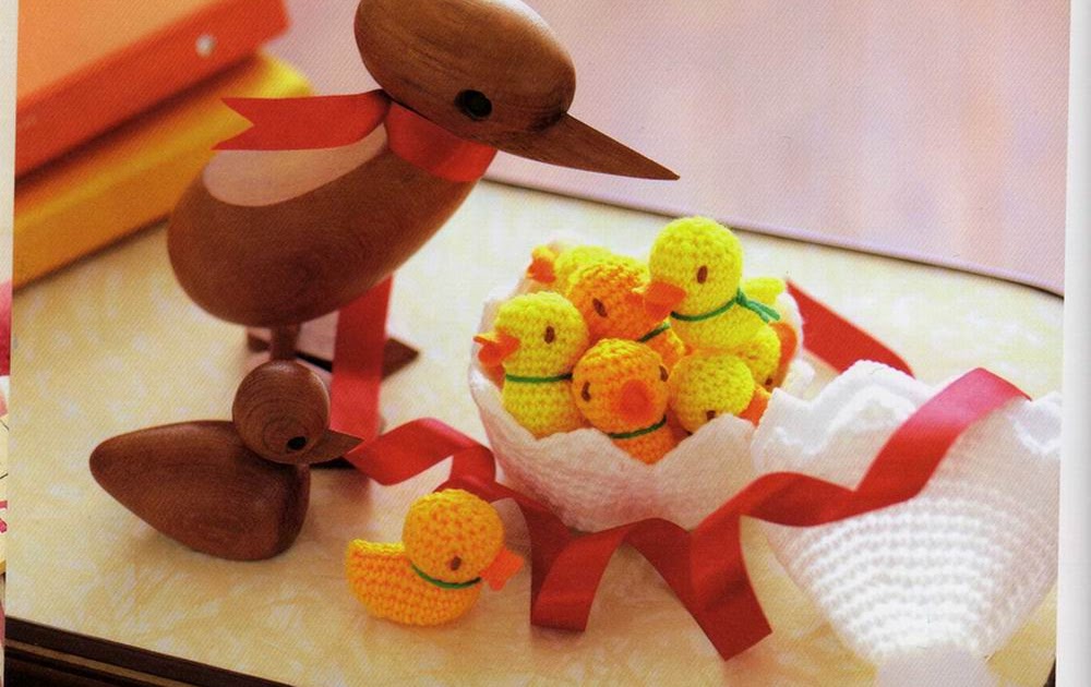 Blog de Goanna: Patron Patito Amigurumi