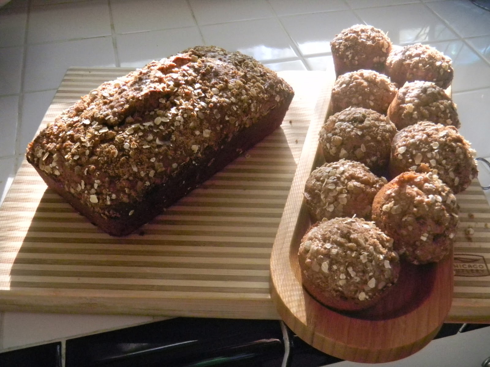 Ridiculously Delicious Oatmeal Banana Nut Bread