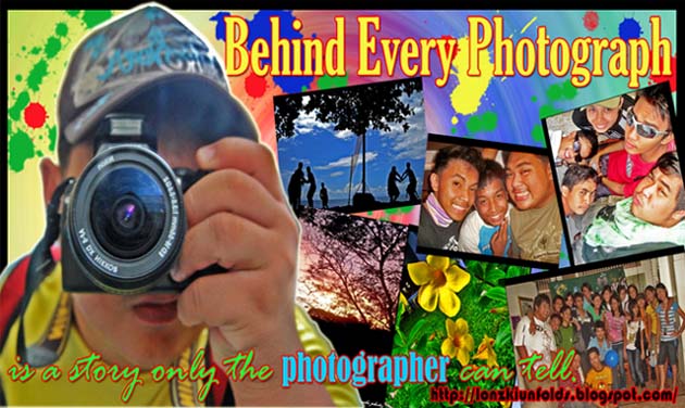 behind every photograph