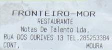 Restaurante Fronteiro Mor