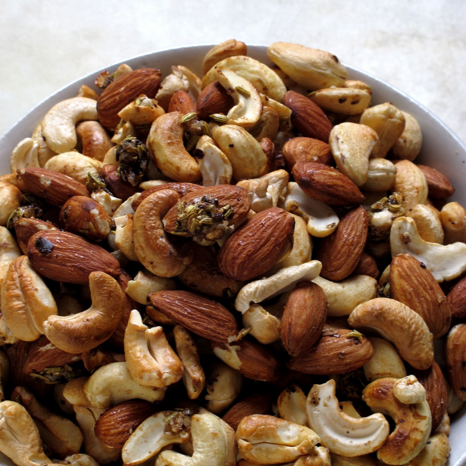 Hunger and Sauce Nutty nibbles