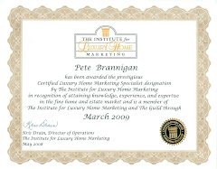 Certified Luxury Home Marketing Specialist Award