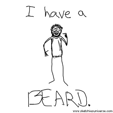 i have a beard