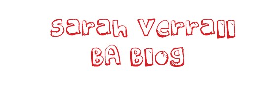 Sarah's BA Blog