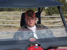 Brian hunting spike elk in the rhino