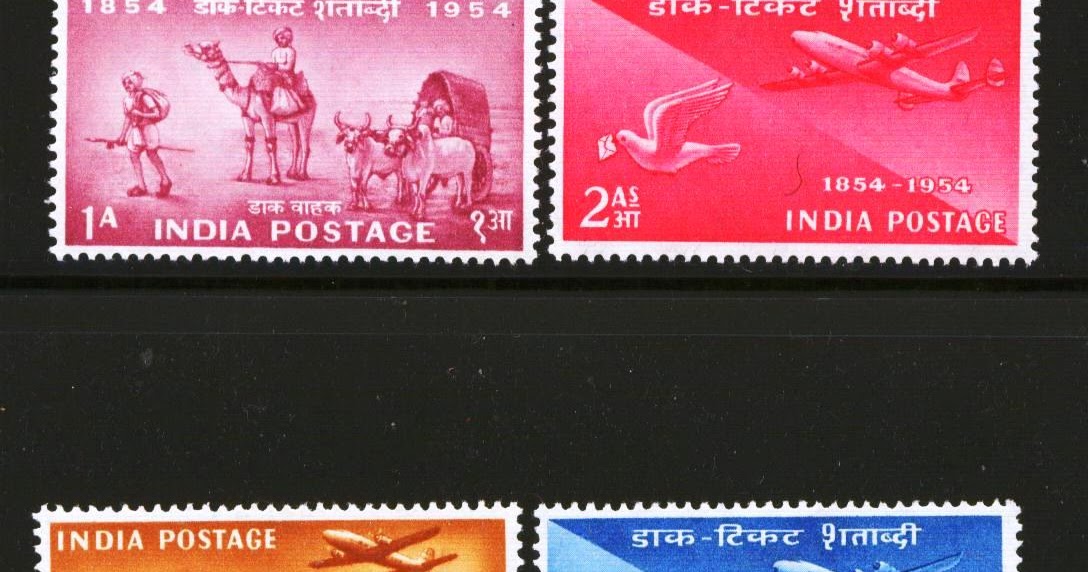 Heritage of Indian stamps site India stamps issued in 1954