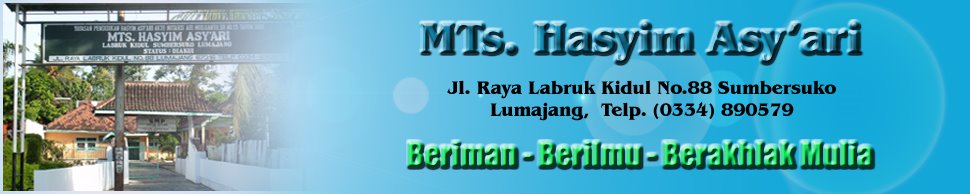 MTs.Hasyim Asy'ari