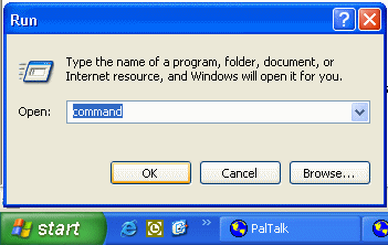 Run Programs From Command Prompt Xp