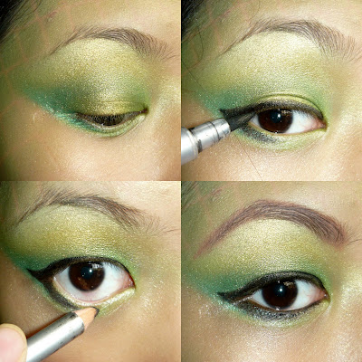  Apple on Line Eyes With Liquid Eyeliner Pen  Wing It  Line The Water Line With