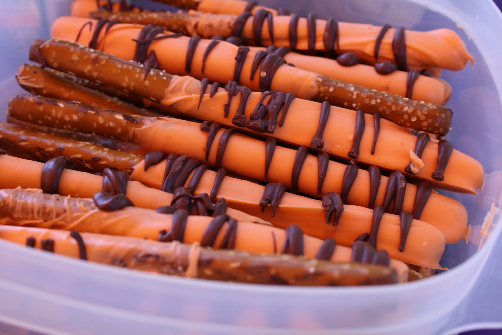 Pretty In Pink, and Orange Too! Tiger Tails