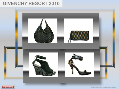 Givenchy Resort 2010 studded bags shoes boots