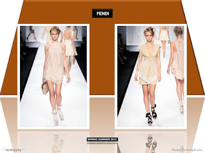 Fendi Spring 2010 Ready To Wear mini dress