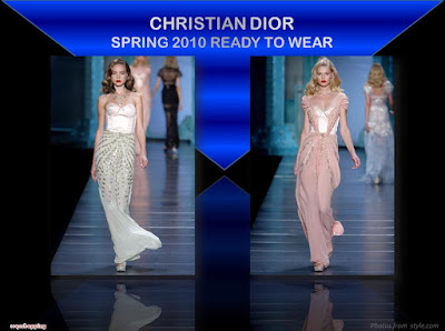 Christian Dior Spring 2010 Ready To Wear gown