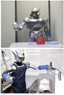 Robotics: Futuristic Robot designed to obey commands, serve tea andn even do the dishes